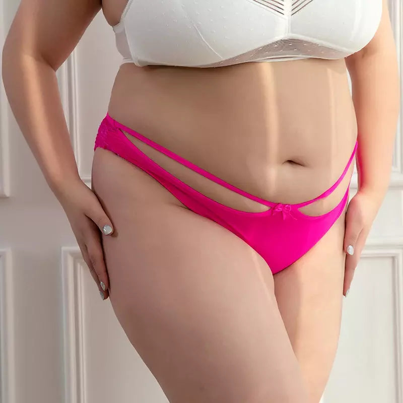 Calcinha Plus Size de Renda Conforto