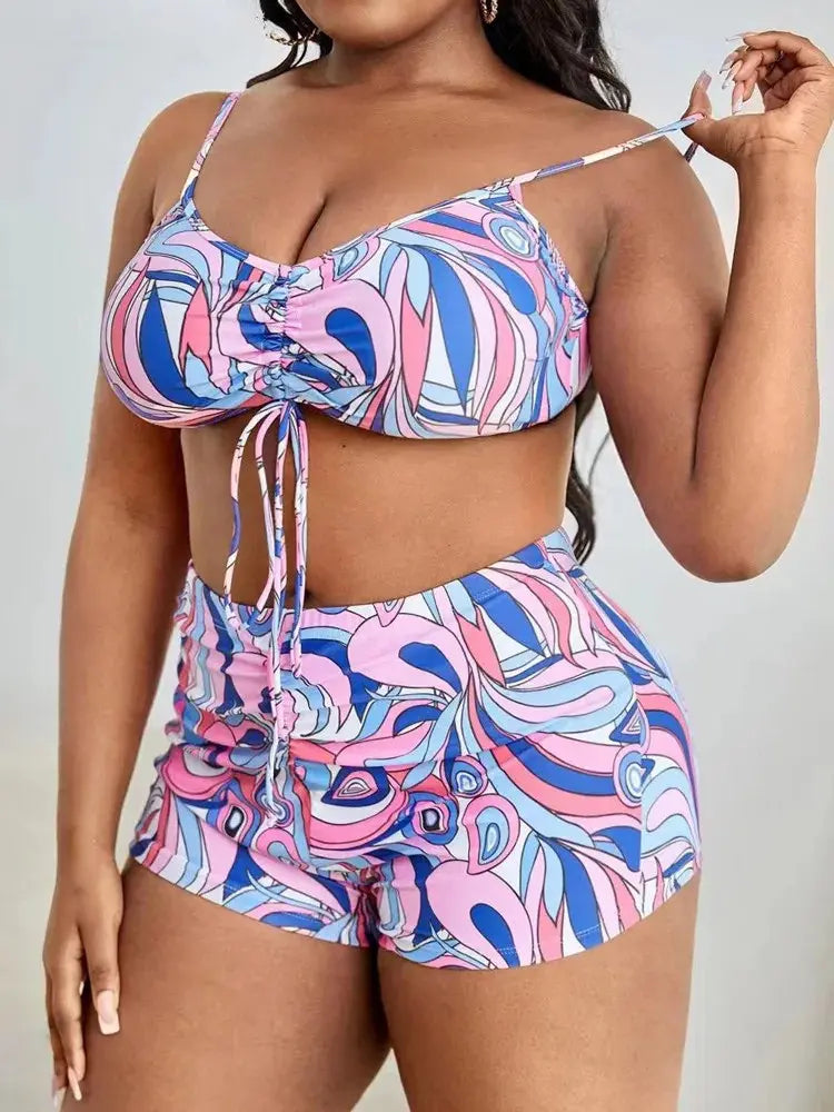 Conjunto Plus Size 03 Peças A novidade que vai te conquistar neste verão