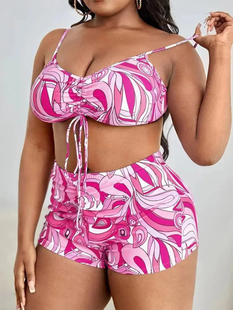 Conjunto Plus Size 03 Peças A novidade que vai te conquistar neste verão