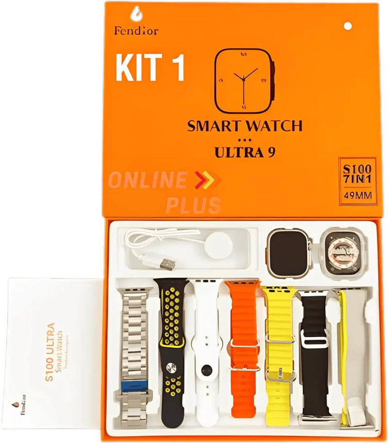 Smartwatch Série ⑨ Ultra 7 x 1 - Online Plus 