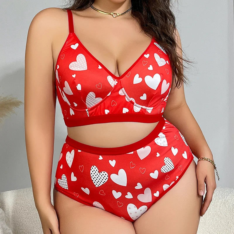 Sexy e confortável conjunto de sutiã plus size sem fio fino verão cobertura completa anti-flacidez conjunto de roupa interior ajustável 4xl ultra-th